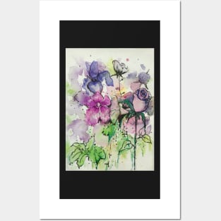 Floral Doodle Dandy Posters and Art